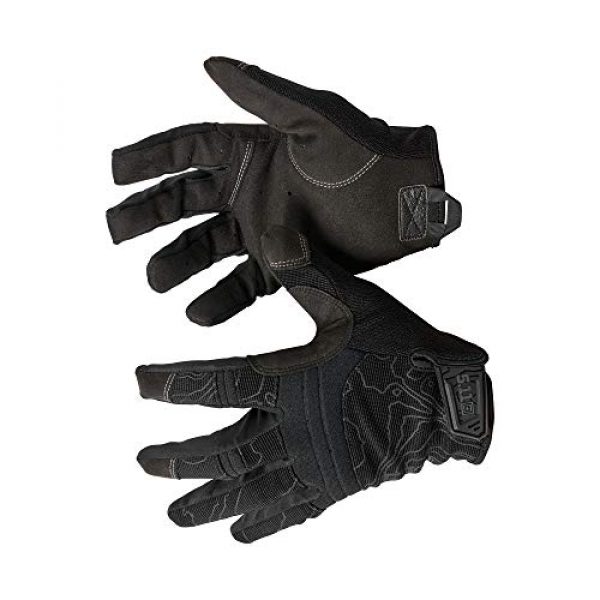 5.11 1 5.11 Competition Shooting Glv Men's Touch Screen Competition Shooting Tactical Glove, Style 59372, Ranger Green, XX-Large