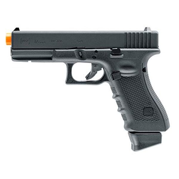 Umarex Airsoft Pistol 3 Wearable4U Umarex Glock G17 Gen4 C02 Blowback - BLK Airsoft Pistol with Included 5x12 Gram CO2 Tanks and Extra Mag Kit Pack of 1000 6mm 0.20g BBS Bundle