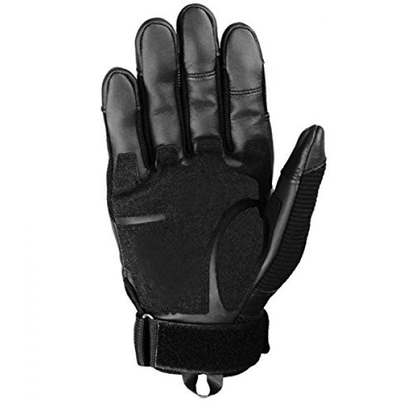 SHAWINGO  3 SHAWINGO Touch Screen Tactical Army Military Rubber Hard Knuckle Gloves for Motorcycle Cycling Hunting Airsoft Paintball Shooting
