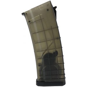 SportPro Airsoft Gun Magazine 1 SportPro 330 Round Polymer Bulgarian High Capacity Magazine for AEG AK47 AK74 Airsoft - Transparent
