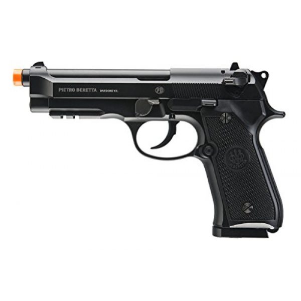 EF  1 Beretta M92 A1 CO2 Full Auto Blowback Metal 6mm Soft Black