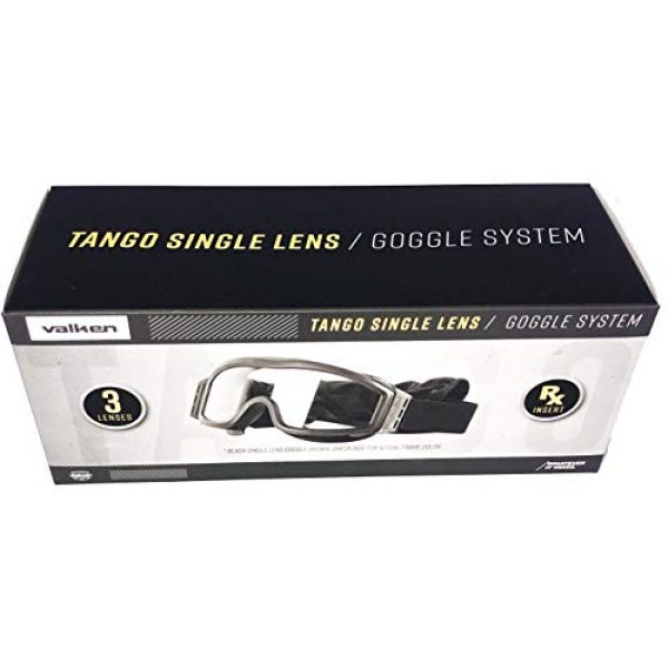 Valken  2 Valken Airsoft Tango Goggles, with 3 Lenses