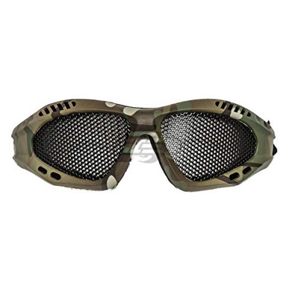 Lancer Tactical 2 Lancer Tactical Emerson Low Profile Full Seal Mesh Goggles (Camo)