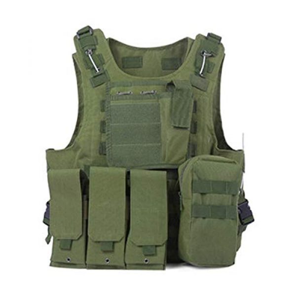 Shefure Airsoft Tactical Vest 6 Shefure Camouflage Tactical Amphibious Vest Military Army Combat Airsoft Paintball Sport Body Armor Molle Hunting Vest 8 Colors