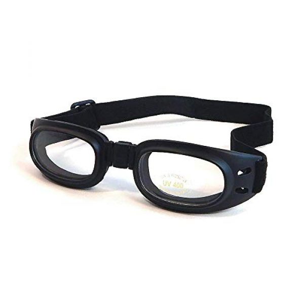 RUGER 3 Allen Ruger Intimidator Goggles For Soft Air Black Anti-Fog Foam Face Pads 11969