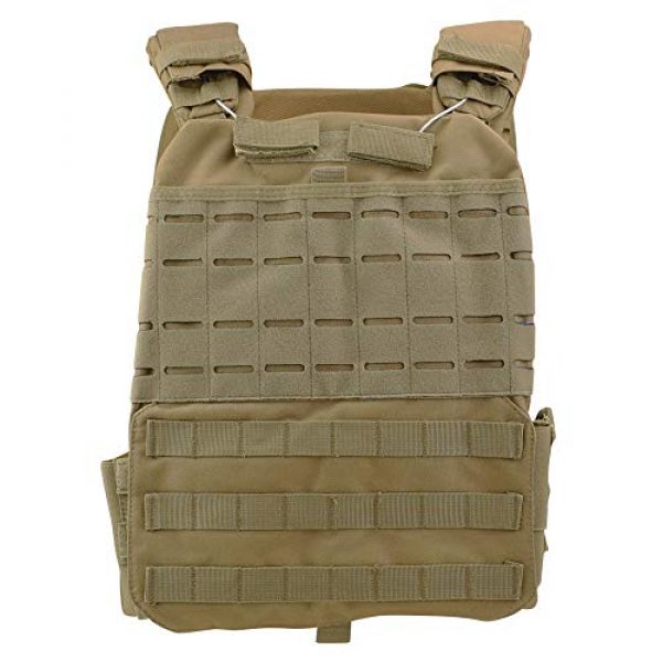 ActionUnion Airsoft Tactical Vest 1 ActionUnion Tactical Vest Molle CS Field Vests Outdoor Adjustable Lightweight Breathable Airsoft Paintball Hunting Shooting Adults 900D Oxford