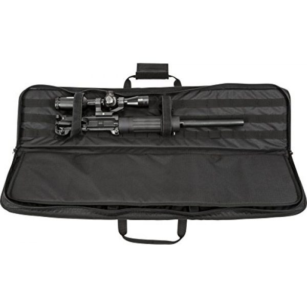 Uncle Mike's Airsoft Gun Case 2 Uncle Mike's Tactical Upper Case, Black