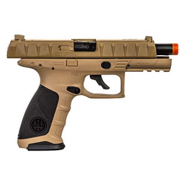Elite Force Airsoft Pistol 6 Elite Force Beretta APX CO2 Blowback Pistol Airsoft Gun (FDE)