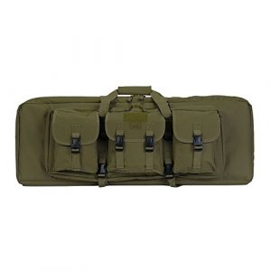 Lancer Tactical Airsoft Gun Case 1 Lancer Tactical 36" Padded Double Tactical Airsoft Bag w/Lockable Zipper CA-982
