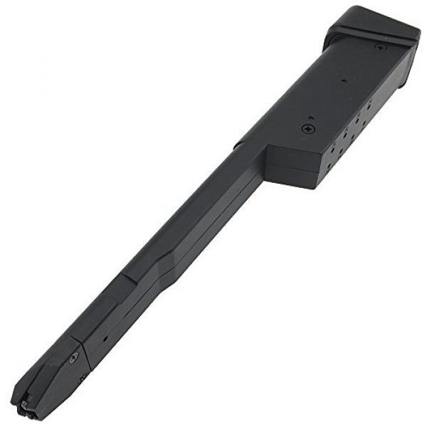 SportPro Airsoft Gun Magazine 6 SportPro 90 Round Polymer High Capacity Magazine for AEP G18C Airsoft - Black