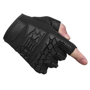 Seibertron 1 Seibertron T.T.F.I.G 2.0 Men's Tactical Military Gloves Flexible Rubber Knuckle Protective for Combat Hunting Hiking Airsoft Paintball Motorcycle Motorbike Riding Outdoor Gloves