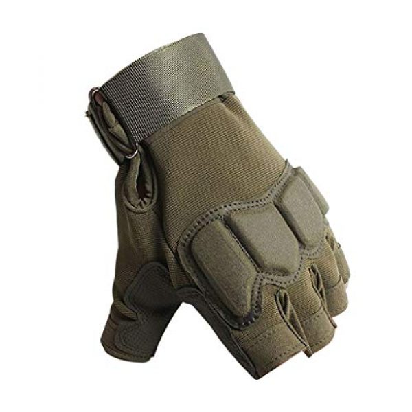 MOORTOR 2 Tactical Gloves Half Finger Workout Cycling Gloves for Men Motorcycle Cycling Gloves Sports Reusable Fingerless Breathable Mesh Airsoft Hunting Gloves Fishing Climbing Training Gloves