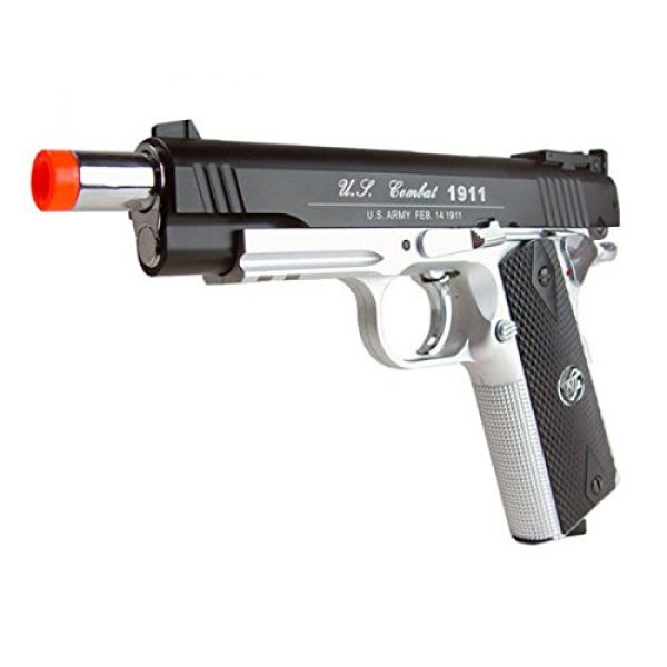 WG Airsoft Pistol 4 500 FPS NEW WG AIRSOFT FULL METAL M 1911 GAS CO2 HAND GUN PISTOL w/ 6mm BB BBs