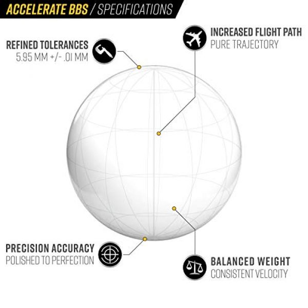 Valken Airsoft BB 2 Valken Accelerate Airsoft BBS
