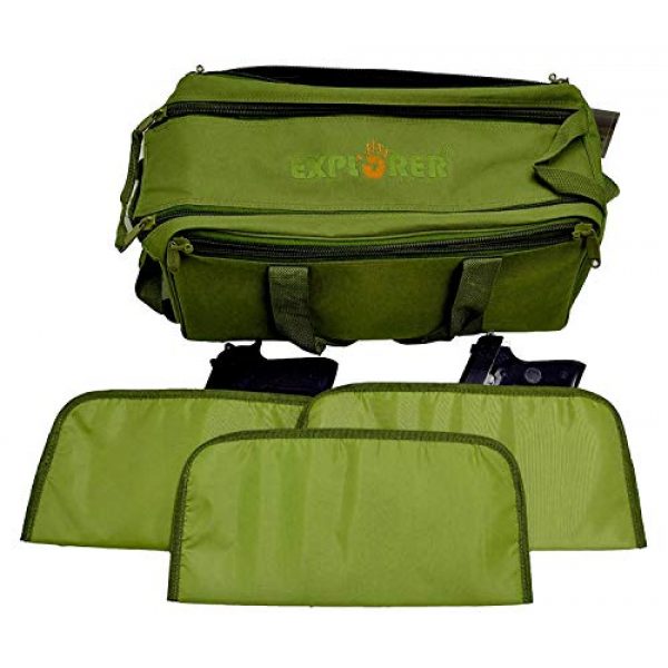 Explorer Cases Rifle Case 4 Explorer 18-Inch Tactical Range/Bailout/Heavy Duty Gun Bag, 14 x 10 x 9-Inch