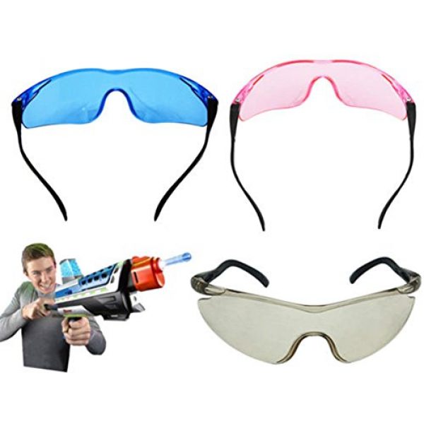 856store 2 856store Kids Eye Protection Safety Glasses Goggles Outdoor Shooting Games Protector