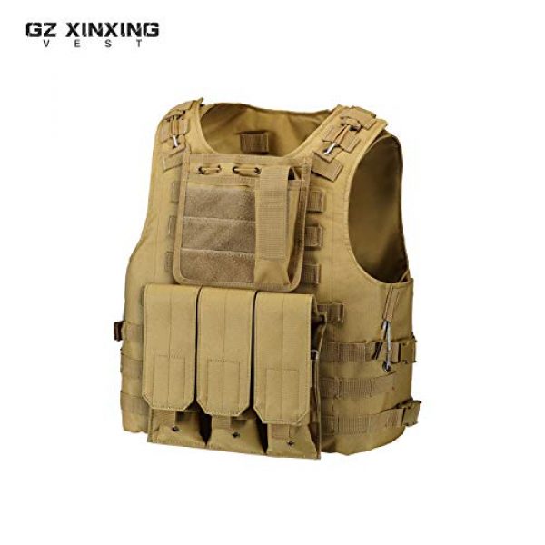GZ XINXING Airsoft Tactical Vest 2 GZ XINXING 100% Full Refund Assurance Tactical Airsoft Vest
