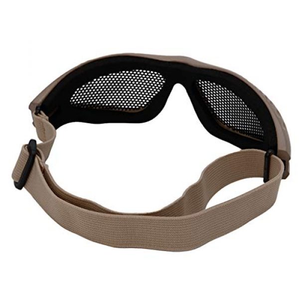 Oranmay  4 Oranmay Eye Protection Goggles Anti Fog Mesh Glasses for Motorcycle Airsoft