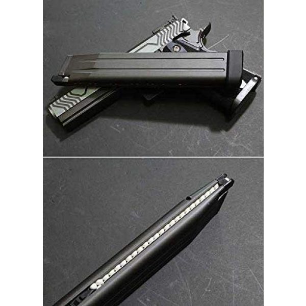 Evike Airsoft Gun Magazine 3 Evike WE 52rd Extended Magazine for WE Hi-Capa Airsoft GBB Gas Blowback Pistols