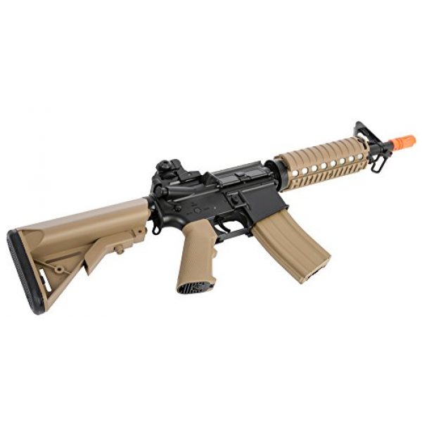 Colt Airsoft Rifle 7 Colt Soft Air CQBR-RIS Electric Powered Airsoft Gun with Adjustable Hop-Up, 350-380 FPS