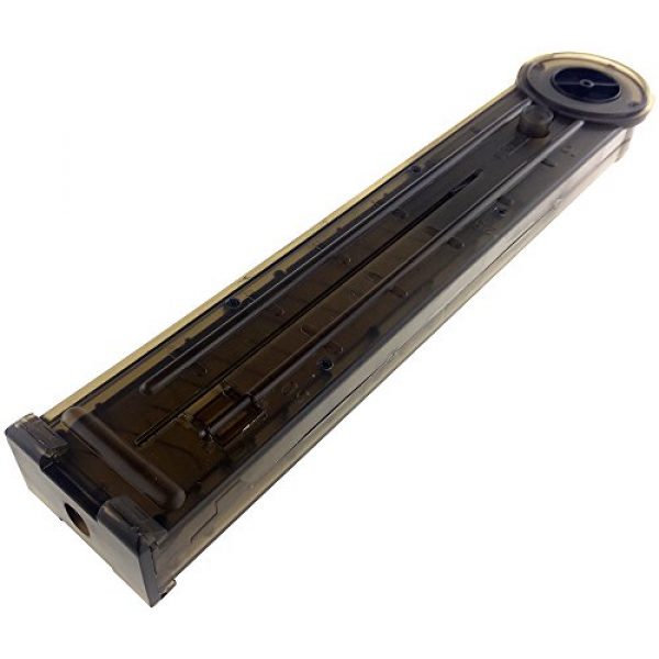 SportPro Airsoft Gun Magazine 7 SportPro CYMA 280 Round Polymer High Capacity Magazine for AEG P90 Airsoft - Transparent