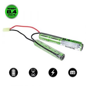 Valken 1 Valken Airsoft Battery - NiMH 8.4v 1600mAh Split Style