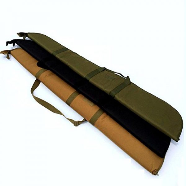 LIVIQILY Airsoft Gun Case 3 LIVIQILY Hunting Nylon Shotgun Case 52" Rifle Bag with Adjustable Shoulder Strap