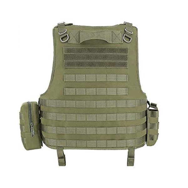 MGFLASHFORCE Airsoft Tactical Vest 3 MGFLASHFORCE Tactical CS Field Vest, Airsoft Paintball Vest