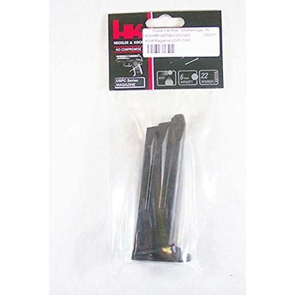 KWA Airsoft Gun Magazine 1 KWA H&K USP Compact Gas Magazine Airsoft NS2 21-Round