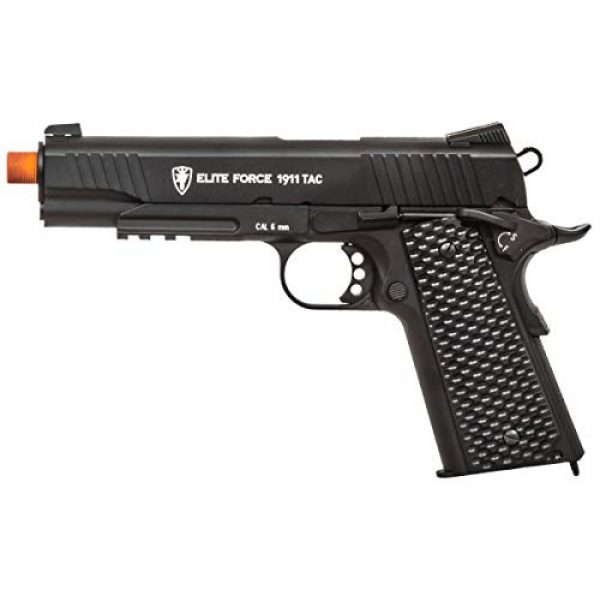 Elite Force Airsoft Pistol 2 Elite Force 1911 Gen 3 Tactical CO2 Blowback Airsoft Pistol (Black)