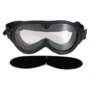 Rothco  1 Black GI Military Style Sun-Wind-Dust Goggles
