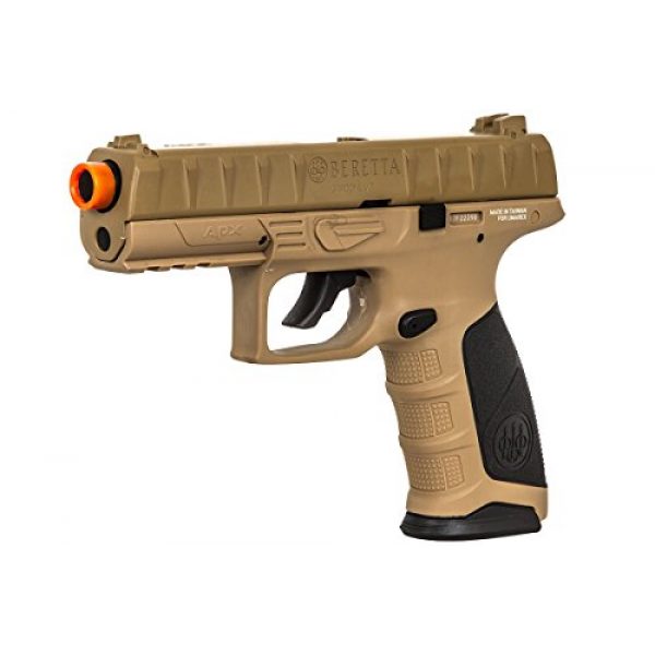 Elite Force Airsoft Pistol 3 Elite Force Beretta APX CO2 Blowback Pistol Airsoft Gun (FDE)