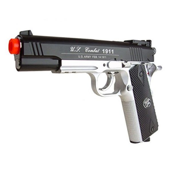 WG Airsoft Pistol 3 500 FPS NEW WG AIRSOFT FULL METAL M 1911 GAS CO2 HAND GUN PISTOL w/ 6mm BB BBs