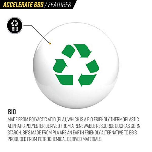 Valken Airsoft BB 3 Valken Accelerate Airsoft BBS