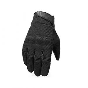 HYCOPROT 1 HYCOPROT Tactical Gloves, Mesh Breathable Waterproof Windproof Outdoor Gloves with Flexible Touch Screen Hard Knuckle Protect for Cycling Motorcycle Climbing Gardening Hunting Gear