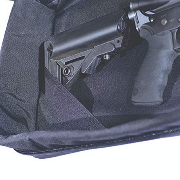 G5 Outdoors Rifle Case 3 G. Outdoor Products G.P.S. Tactical GPS-T43ARDB AR Case Holds 2 Ar's & Handgun Black, Hand Gun