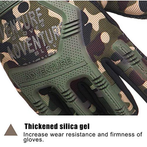 Norbi  5 Norbi Tactical Gloves Half Finger Military Rubber Protective Handwear Cycling Outdoor Motorcycle Gloves
