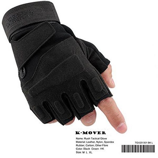 K-mover  2 K-mover Military Tactical Gloves Half Finger Cycling Gloves Fingerless Gloves for Airsoft Cycling Motorcycle Gloves
