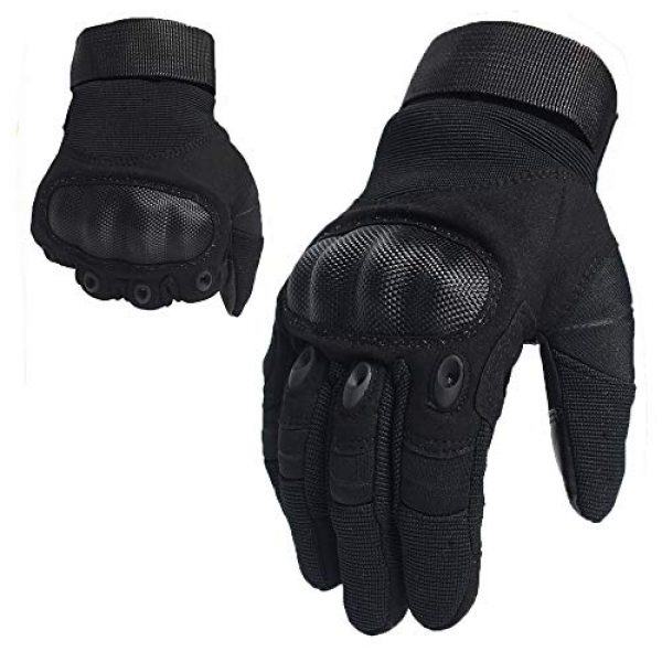 DKMOTORK 1 DKMOTORK 007 Airsoft Work Motorcycle Full Finger Gloves for Men Women Hunting Fishing Ski Winter Outdoor Sport Medium