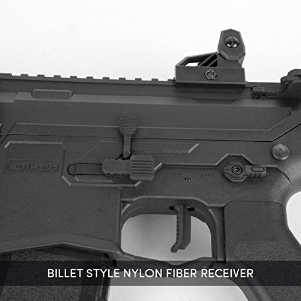 Valken ASL Series M4 Airsoft Rifle AEG 6mm Rifle - Kilo - Black - Image 2