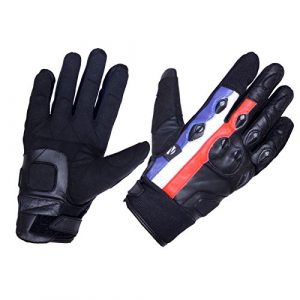 Zimco Cycle wear 1 Zimco Cycle wear Durable Motorbike Motorcycle Gloves Leather Knuckle Protection Road/Off Road