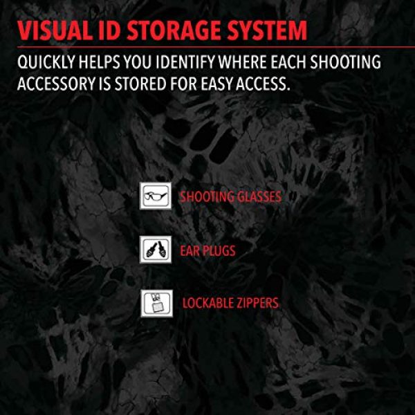 G5 Outdoors Rifle Case 6 G. Outdoor Products G.P.S. Tactical GPS-T43ARDB AR Case Holds 2 Ar's & Handgun Black, Hand Gun