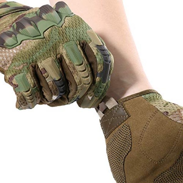 YOSUNPING  5 YOSUNPING Tactical Full Finger Gloves Touchscreen for Motorcycle Hiking Cycling Climbing