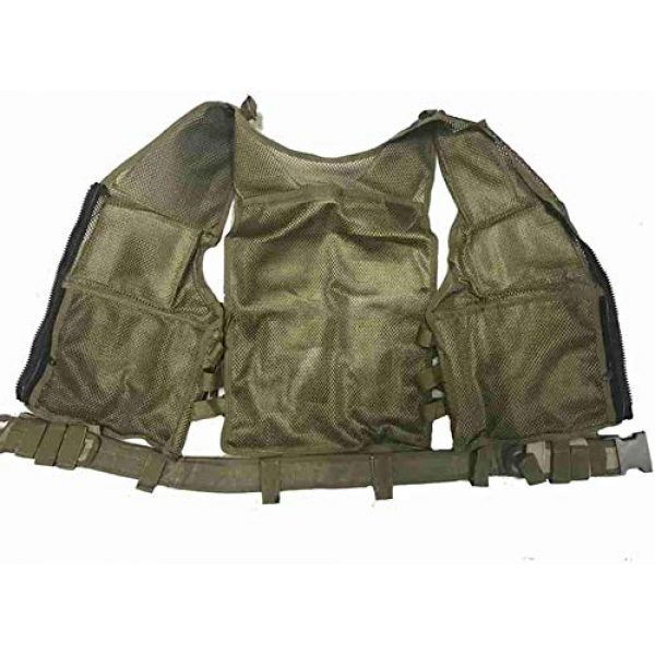 Hunting Explorer Airsoft Tactical Vest 4 600D Polyester Military Equipment air Gun Tactical Vest, Used for Military Combat Training, CS, Paintball Shooting and Other Airsoft Combat Protective Vests.