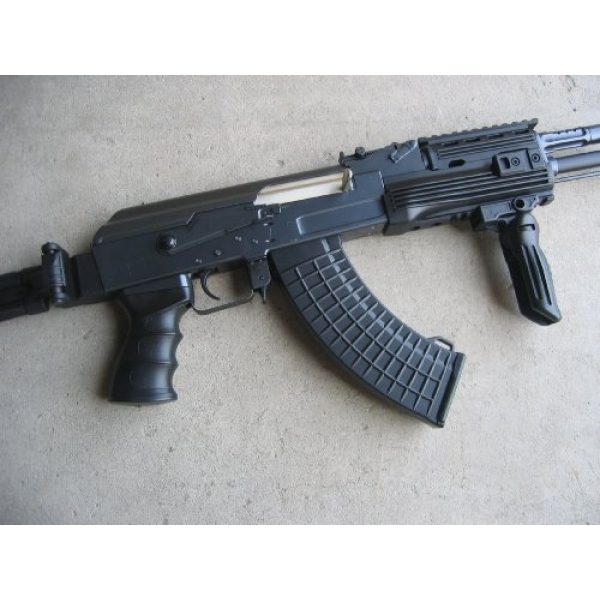Double Eagle Airsoft Rifle 3 Double Eagle DE Ak-47S Metal Automatic Electric Airsoft Assault Gun 320FPS Black