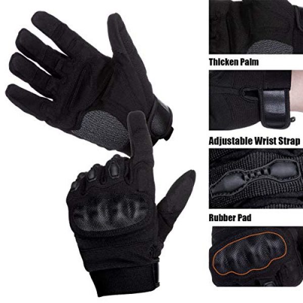 FREE SOLDIER  3 FREE SOLDIER Tactical Gloves Full Finger Men's Gloves Touch Screen Outdoor Gloves for Motorcycle Riding Gloves
