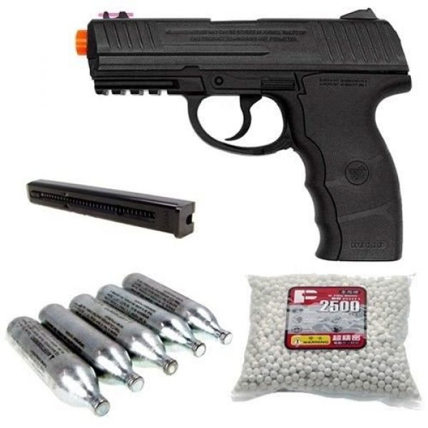 Wingun Airsoft Pistol 1 wingun w3000 full metal co2 airsoft pistol, extra clip, 5 co2 cartridges, 1,200 bb's(Airsoft Gun)