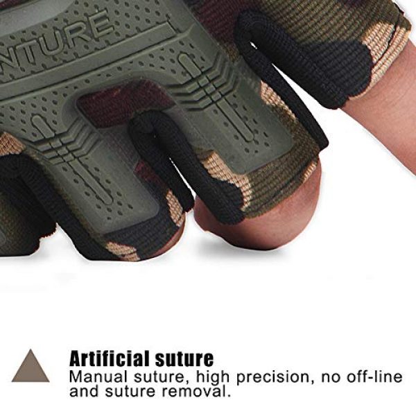 Norbi  4 Norbi Tactical Gloves Half Finger Military Rubber Protective Handwear Cycling Outdoor Motorcycle Gloves