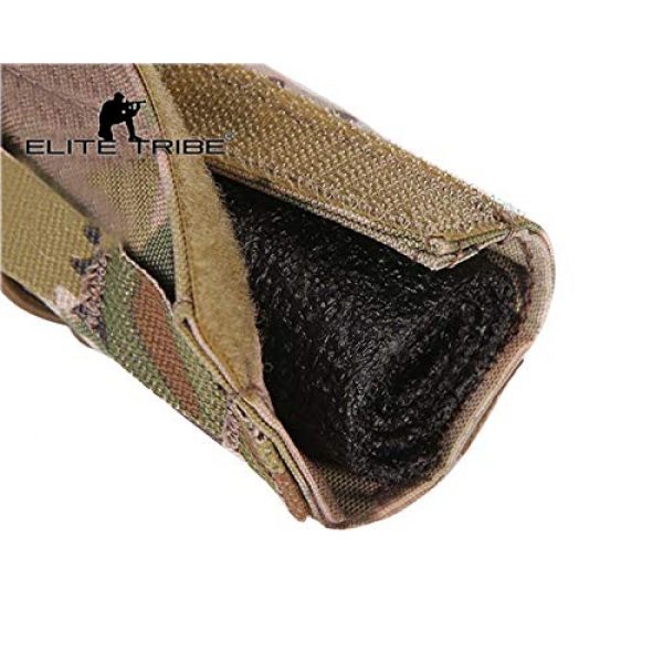 Elite Tribe  5 Elite Tribe Airsoft Tactical Rifle Suppressor Cover 18cm Quick Release Multicam