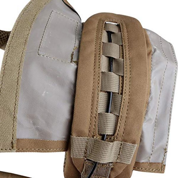 Tactical Area Airsoft Tactical Vest 6 CS Army Vest Multi-Functional Tactical Airsoft Vest Breathable and Quick Release Tactical Vest